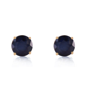 Subtle Sparkle Sapphire Earrings