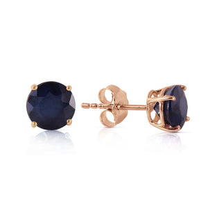 Subtle Sparkle Sapphire Earrings