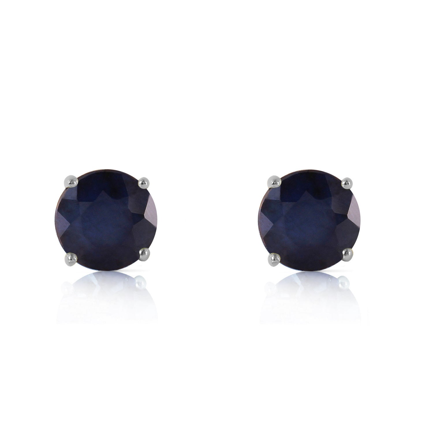 Subtle Sparkle Sapphire Earrings