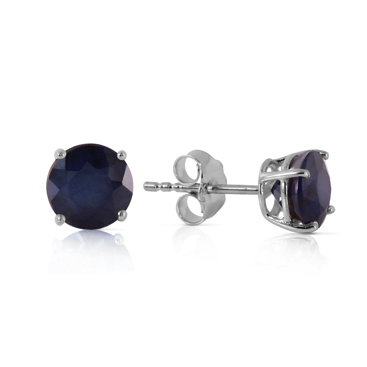 Subtle Sparkle Sapphire Earrings
