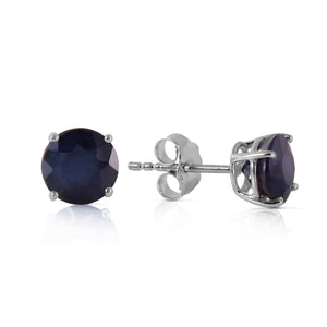 Subtle Sparkle Sapphire Earrings