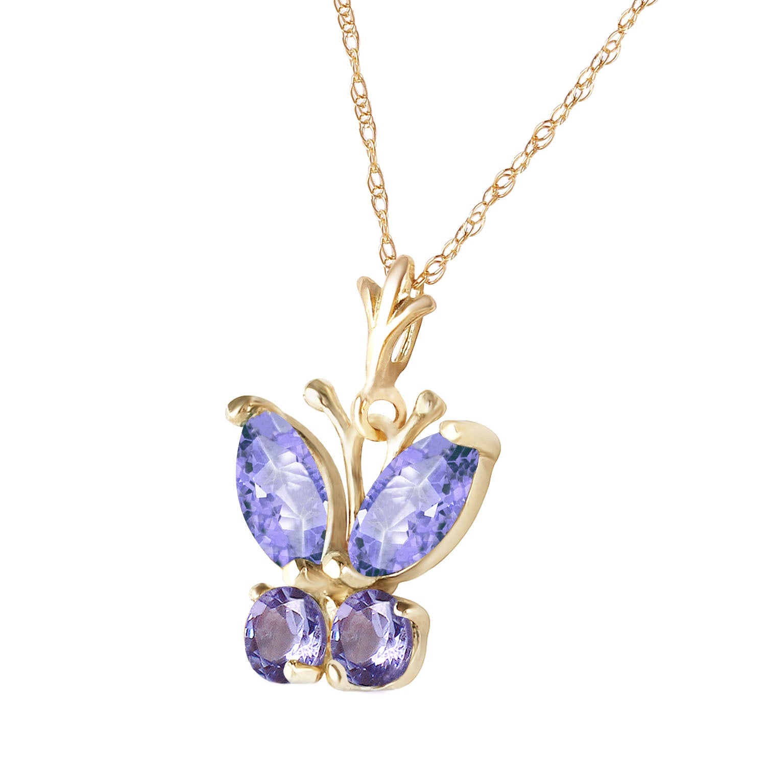 Autumn Breeze Tanzanite Necklace