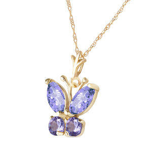 Autumn Breeze Tanzanite Necklace