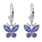 Autumn Breeze Tanzanite Earrings