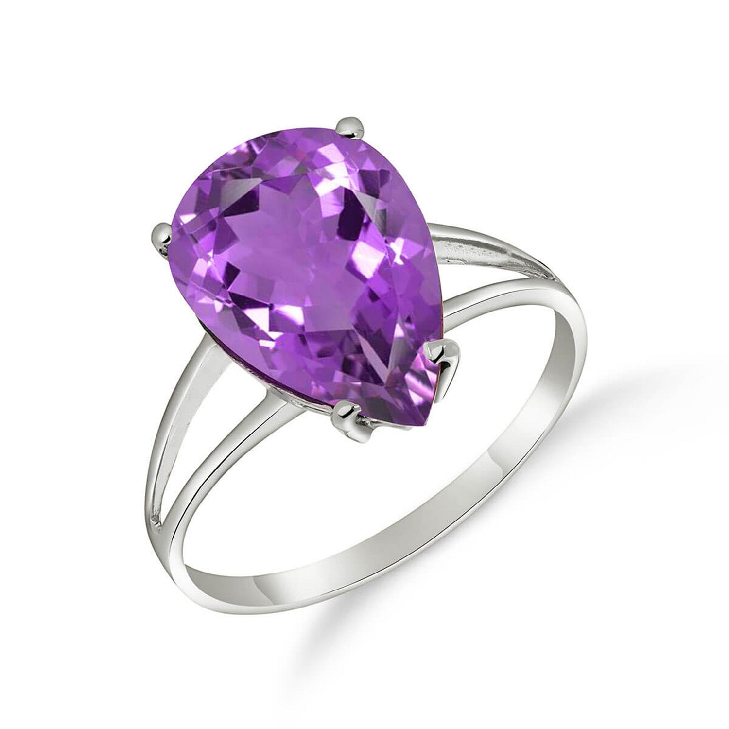 Essential Droplet Amethyst Ring