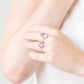 Essential Droplet Amethyst Ring