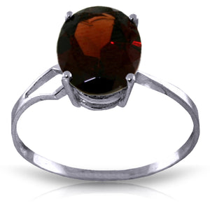 Gleaming Glow Garnet Ring