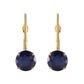 Zen Solitaire Sapphire Earrings