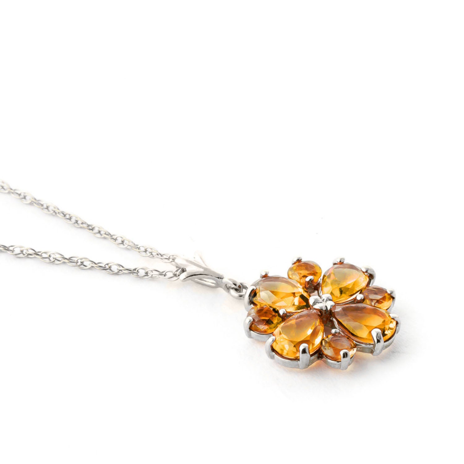 Royal Crest Citrine Necklace