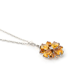 Royal Crest Citrine Necklace