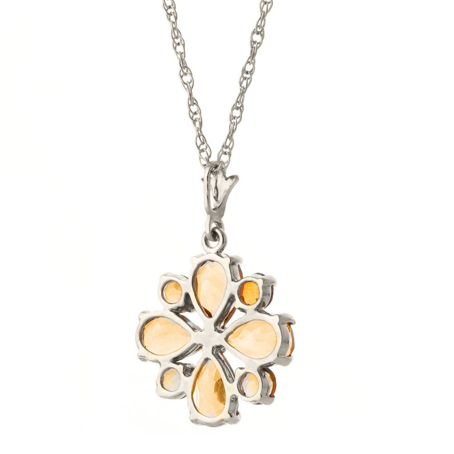Royal Crest Citrine Necklace