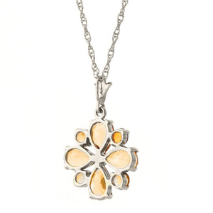 Royal Crest Citrine Necklace