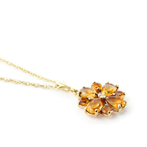 Royal Crest Citrine Necklace