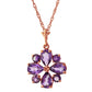 Serene Sparkle Amethyst Necklace
