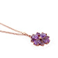 Serene Sparkle Amethyst Necklace
