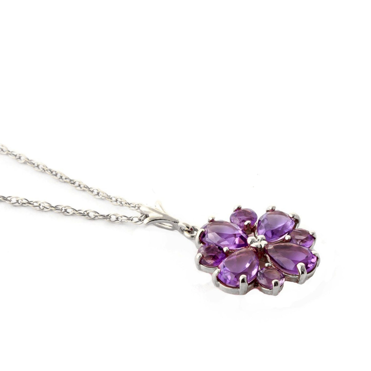 Serene Sparkle Amethyst Necklace