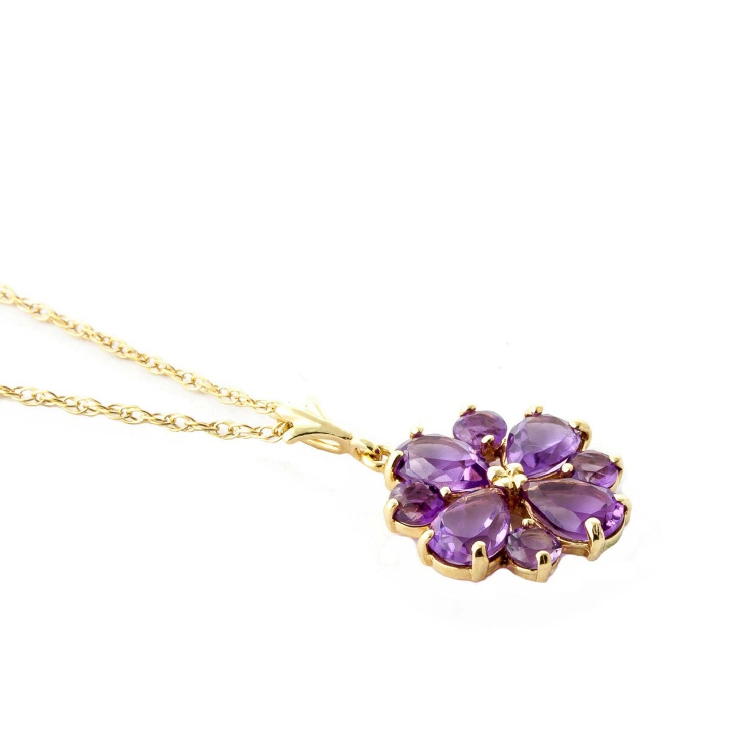 Serene Sparkle Amethyst Necklace