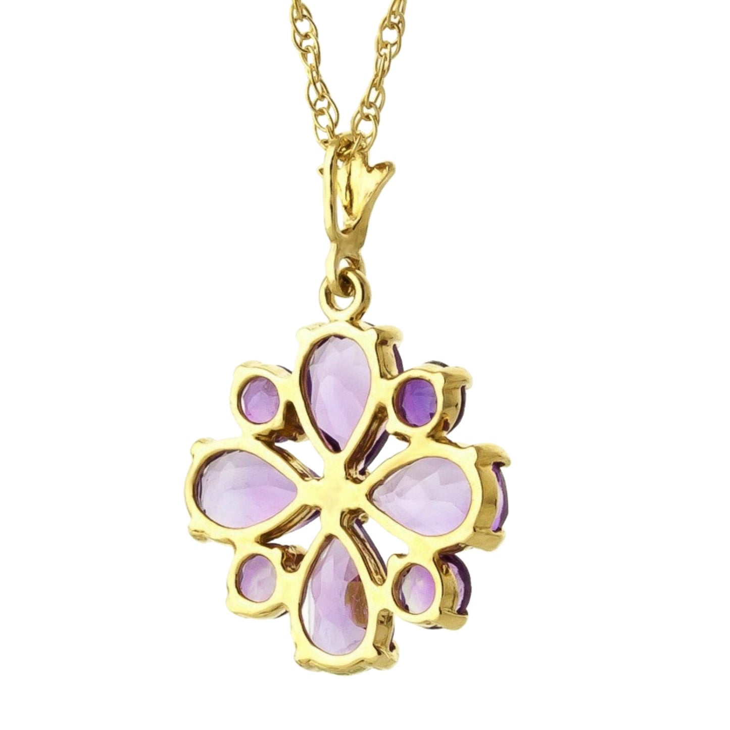 Serene Sparkle Amethyst Necklace