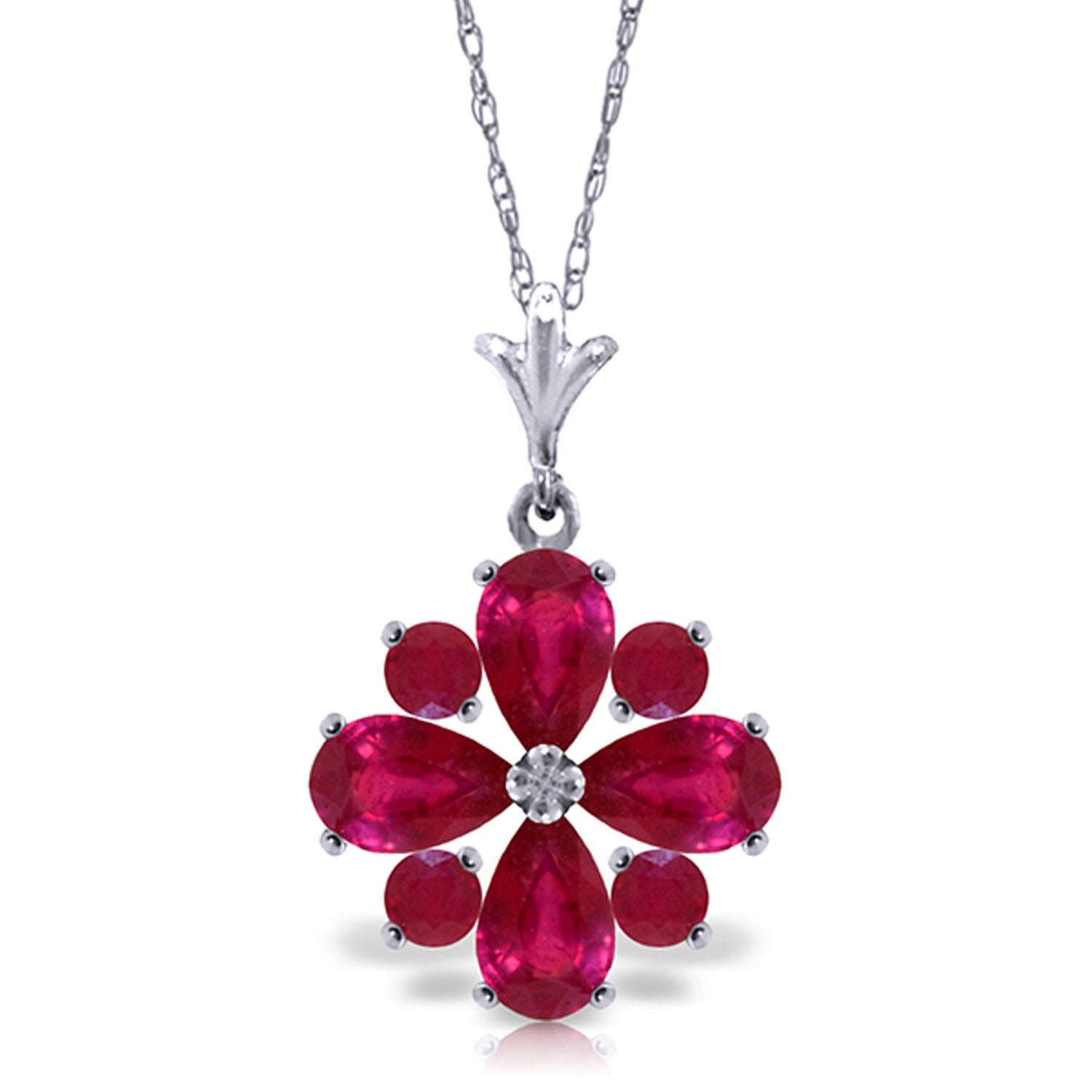 Royal Crest Ruby Necklace