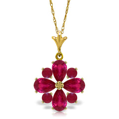 Royal Crest Ruby Necklace