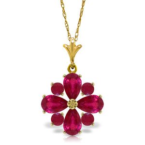 Royal Crest Ruby Necklace