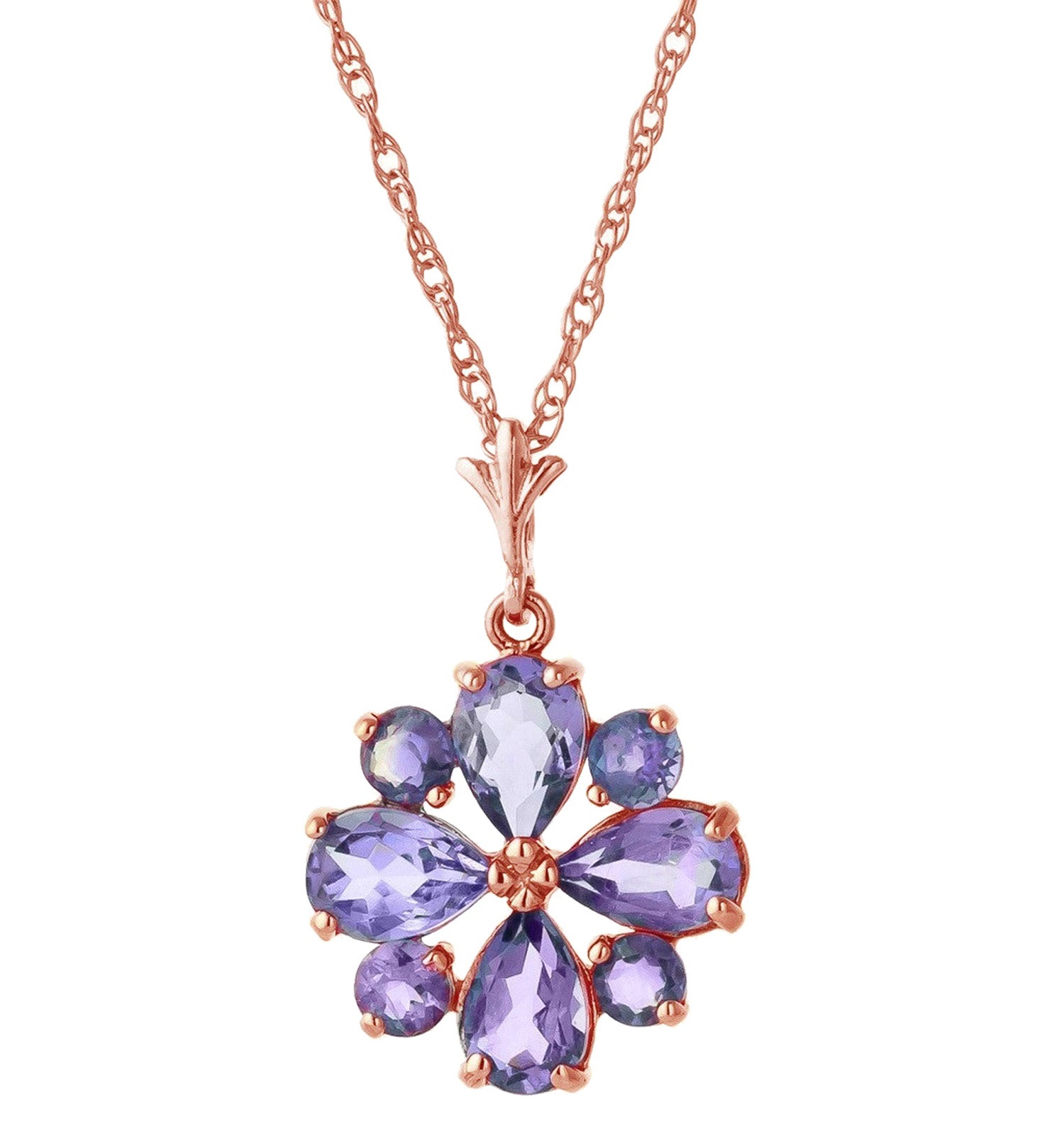 Royal Crest Tanzanite Necklace