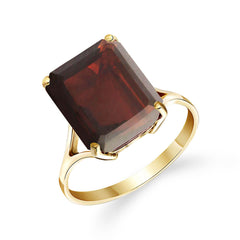 Essential Facet Garnet Ring