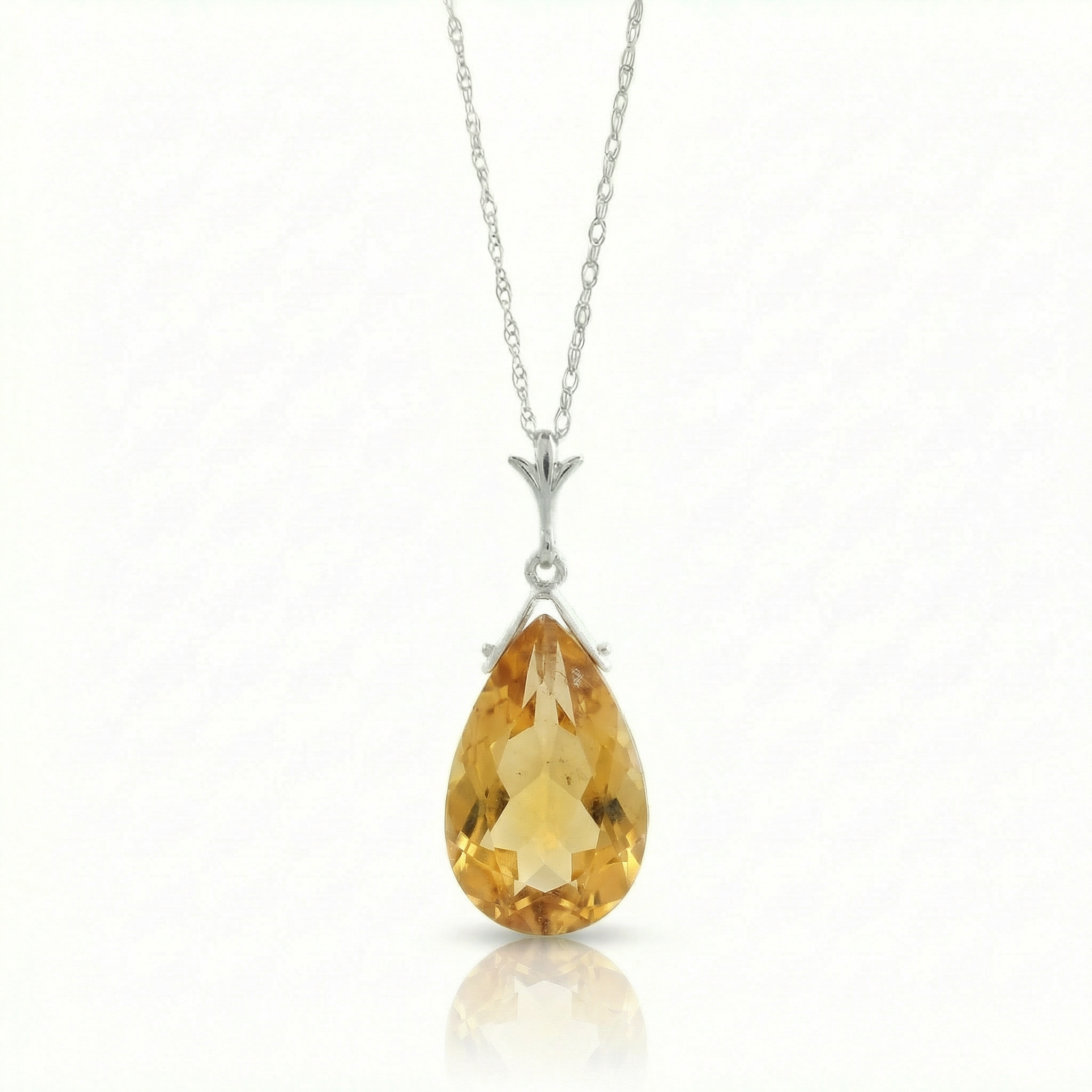 Lunar Glow Citrine Neckalce