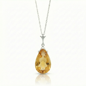 Lunar Glow Citrine Neckalce