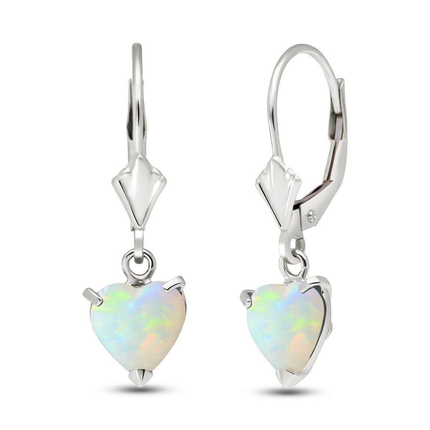 Eternal Love Opal Leverback Earrings
