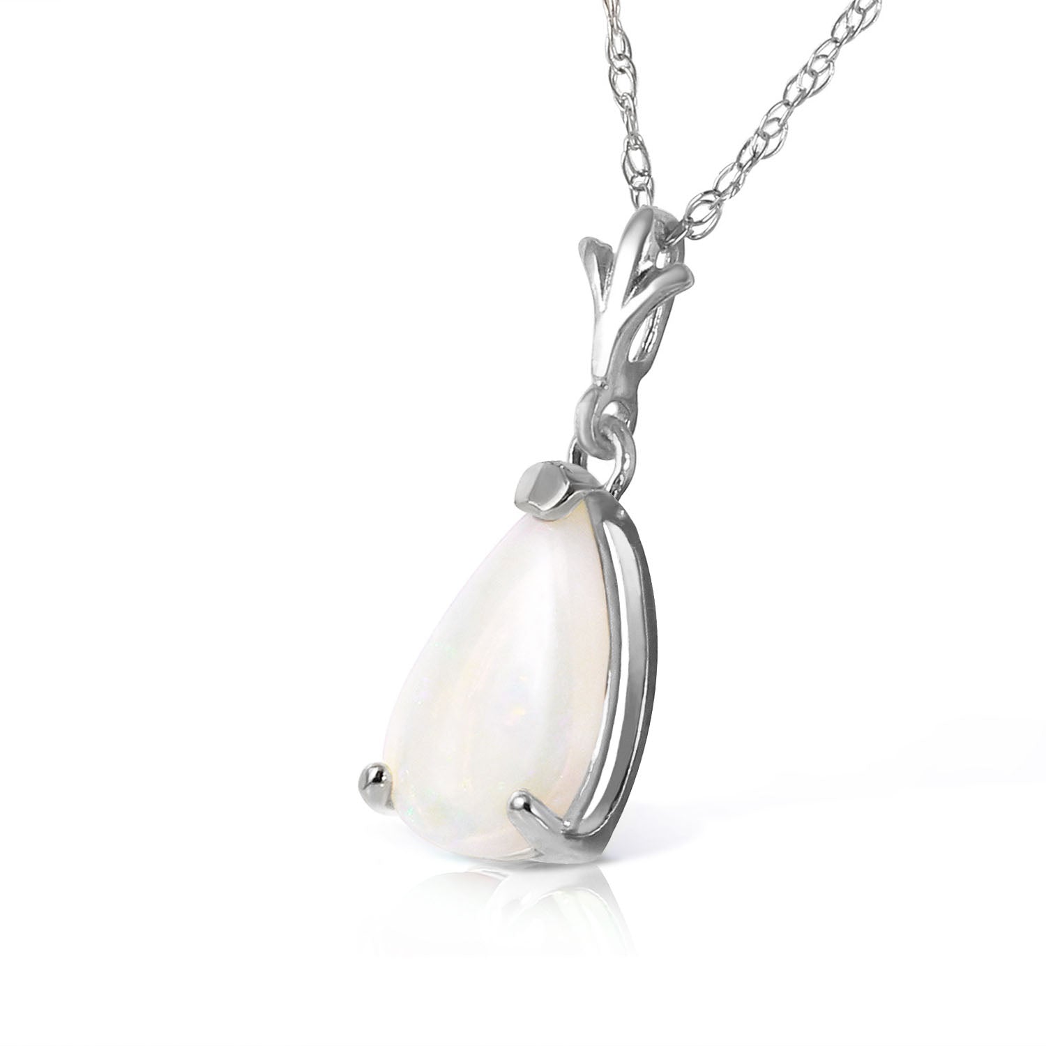 Gentle Droplet Opal Necklace
