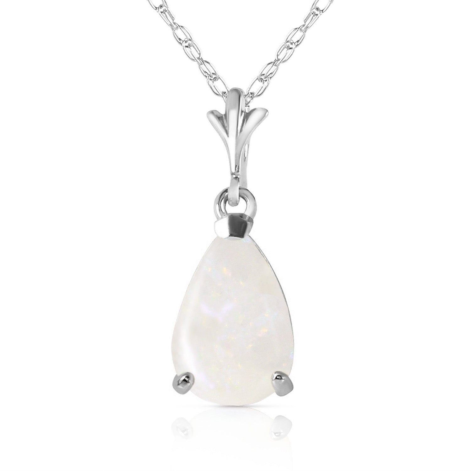 Gentle Droplet Opal Necklace