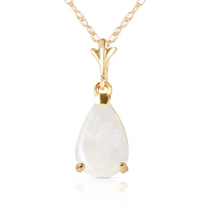 Gentle Droplet Opal Necklace