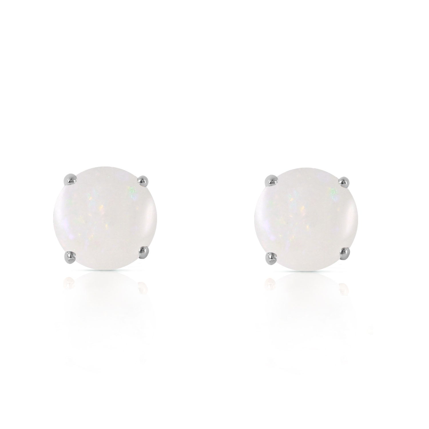 Subtle Sparkle Opal Earrings