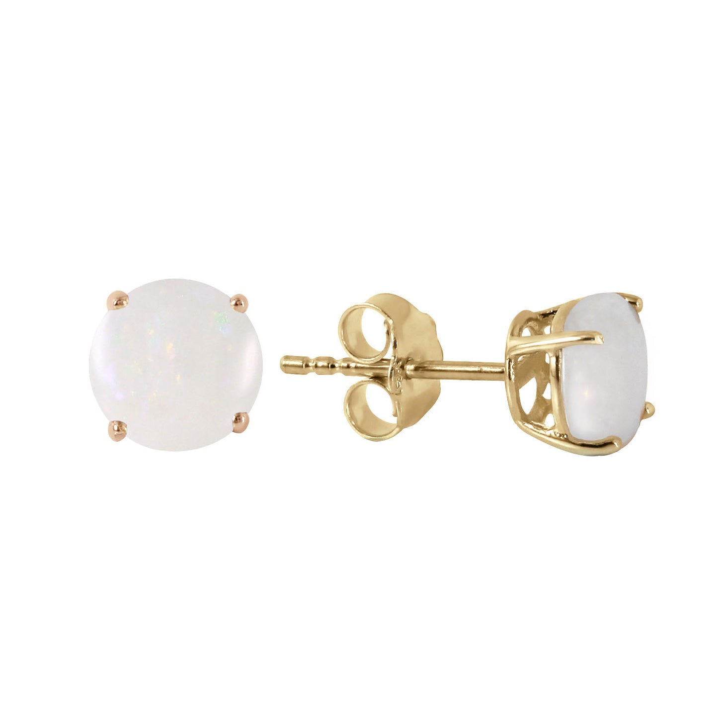 Subtle Sparkle Opal Earrings