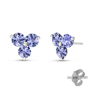 Petal Prism Tanzanite Earrings