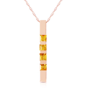 Evergreen Harmony Citrine Necklace