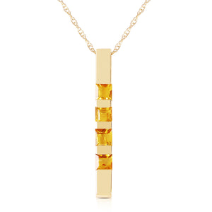 Evergreen Harmony Citrine Necklace