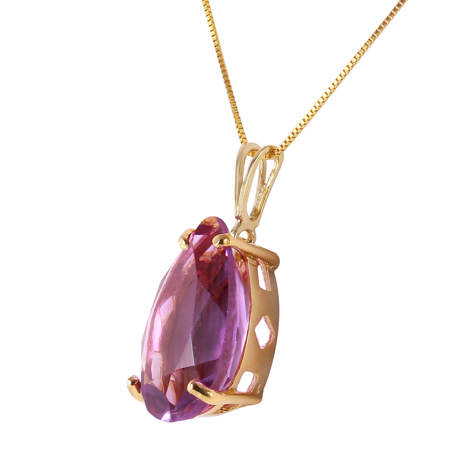 Hidden Light Purple Amethyst Necklace