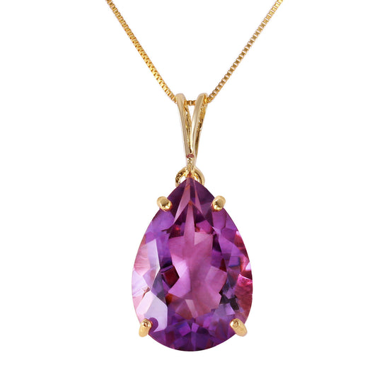 Graceful Pears Amethyst Necklace