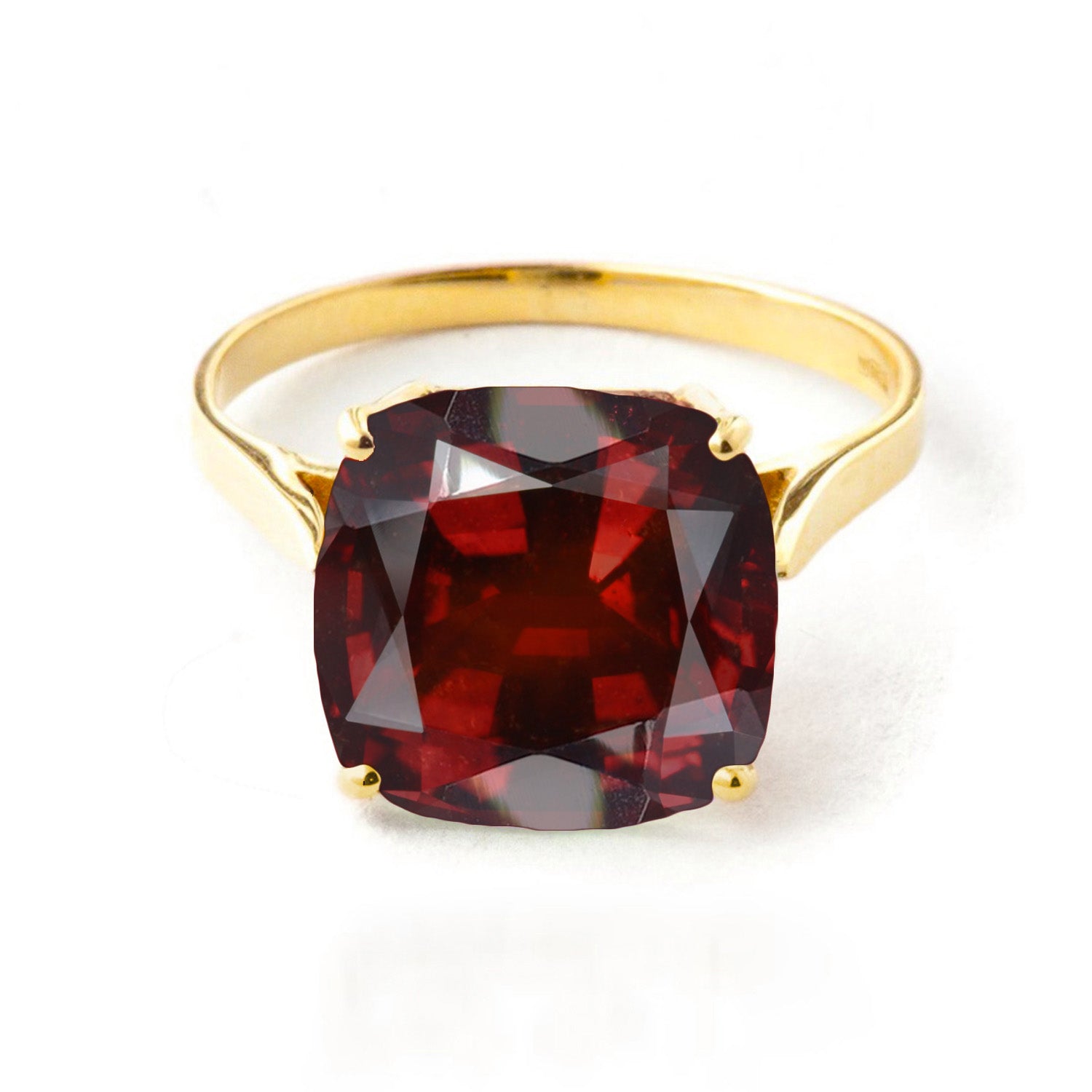 Elegant Spark Garnet Ring