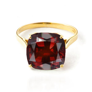 Elegant Spark Garnet Ring
