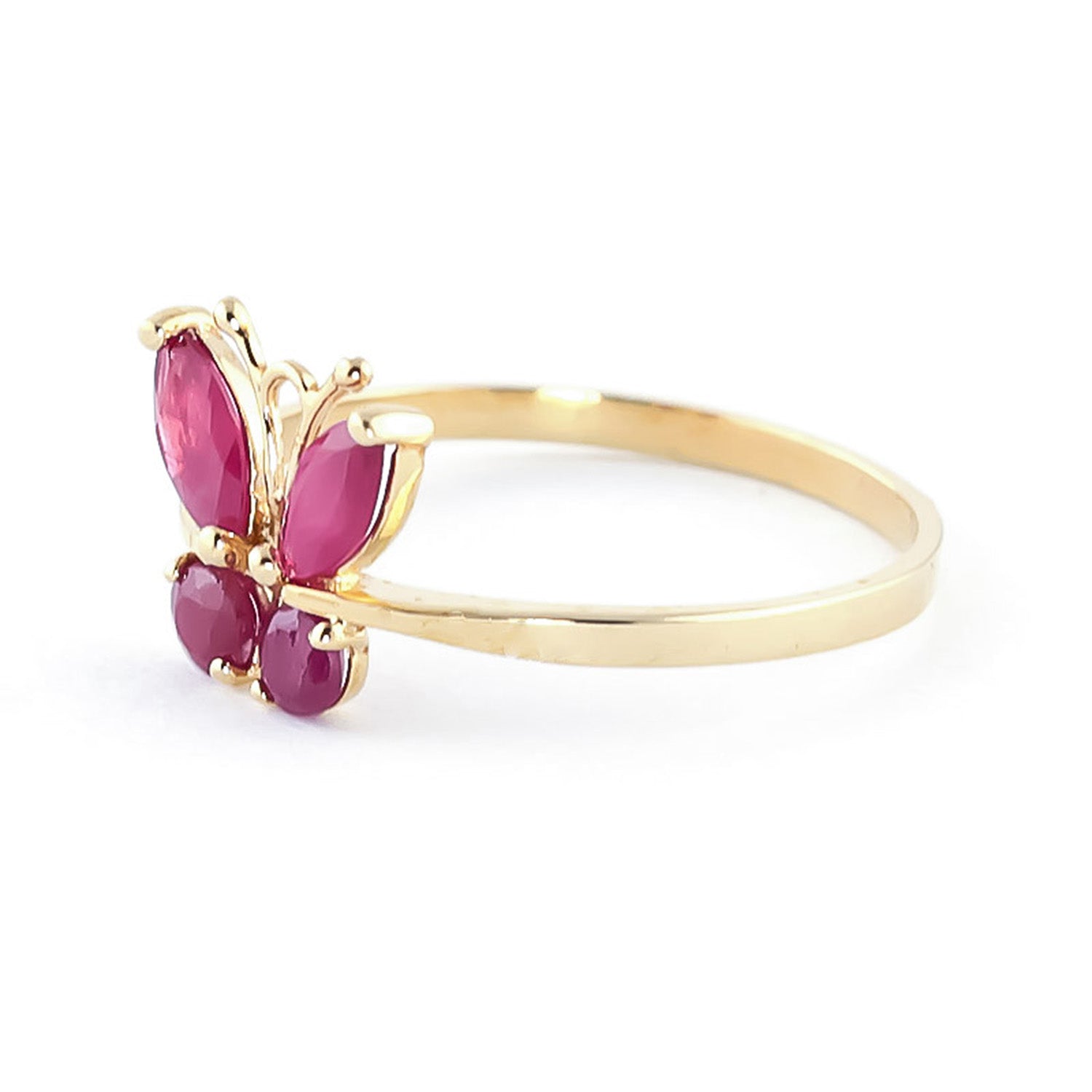 Autumn Breeze Ruby Ring