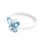 Autumn Breeze Blue Topaz Ring