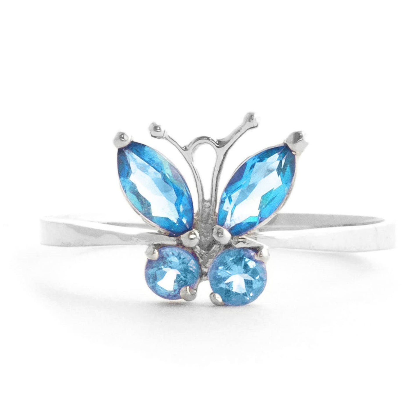 Autumn Breeze Blue Topaz Ring