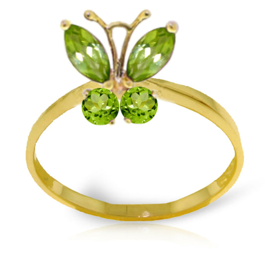Autumn Breeze Peridot Ring