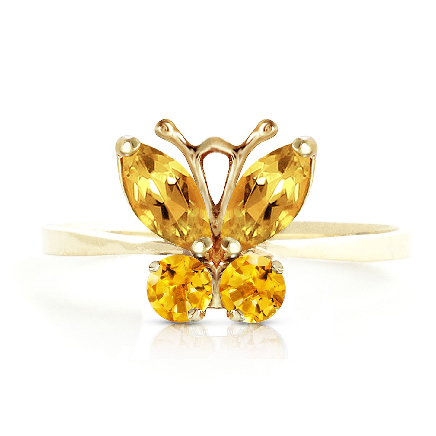 Autumn Breeze Citrine Ring
