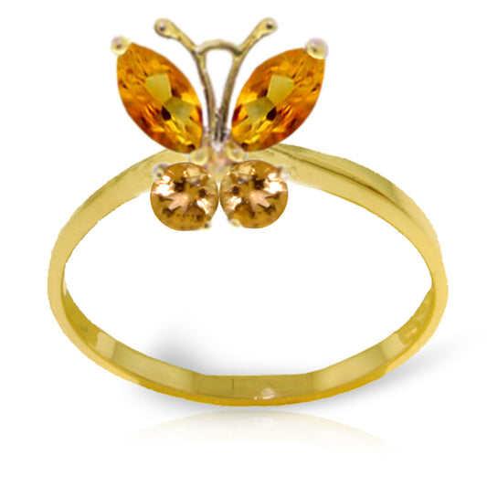 Autumn Breeze Citrine Ring