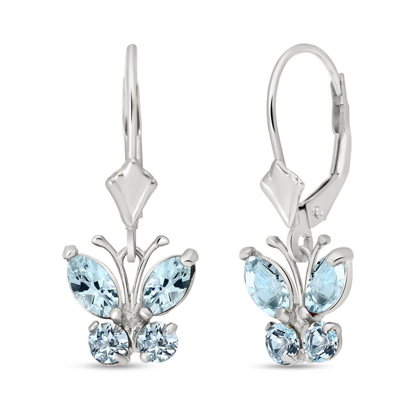 Autumn Breeze Aquamarine Earrings