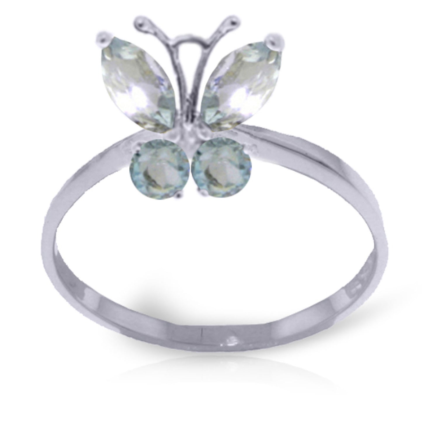 Autumn Breeze Aquamarine Ring